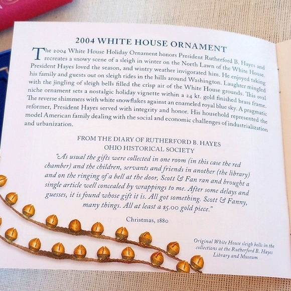 2004 White House Historical Assoc. Christmas Ornament 🎄 New in Box - Picture 5 of 11